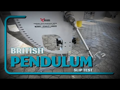 Watch a British Pendulum Slip Test in Action - Measuring PTV