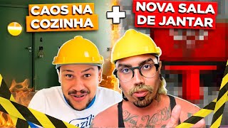 DIVAS À OBRA: CAOS NA COZINHA E SALA DE JANTAR NOVA | Diva Depressão