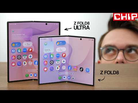 Video Thumbnail: Samsung Galaxy Z Fold8 & Fold8 Ultra im Test-Fazit: Hier klappt (fast) alles | CHIP