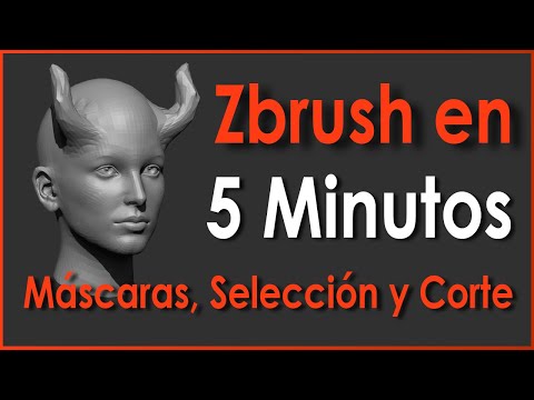 Learn ZBrush in 5 Minutes | Masks, Selection Tools, and Slicing