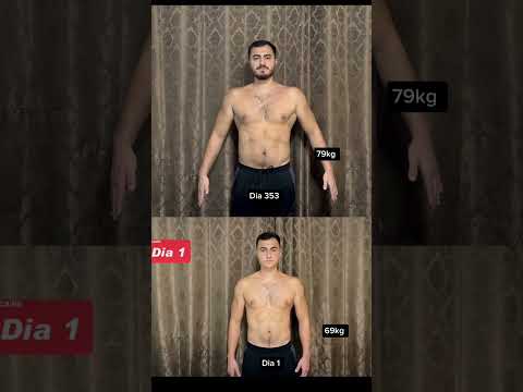 Dia 1 x dia 353 de evolução (Natural)