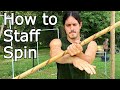 Staff Spinning for Beginners - Technique #4 Front Spin