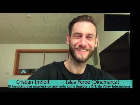 CRISTIAN IMHOFF - JUGADOR Y DT DE VOLEY EN ISLAS FEROE -DINAMARCA