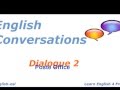 English Conversations Dialogue 2 Post Office 