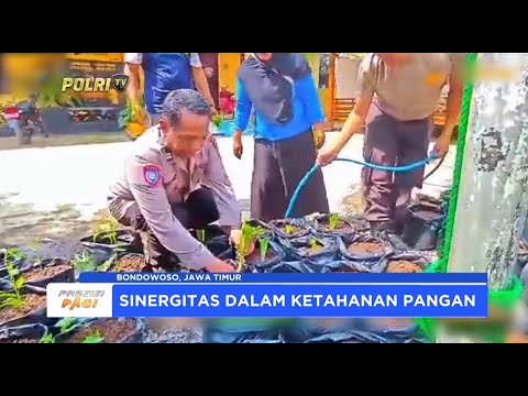 POLRES BONDOWOSO GELAR KETAHANAN PANGAN
