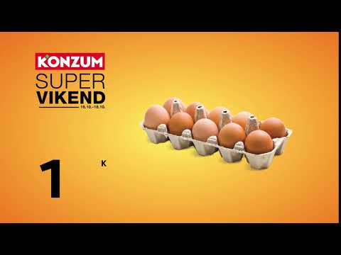 Super vikend akcija u Konzumu! 16.10. - 18.10.