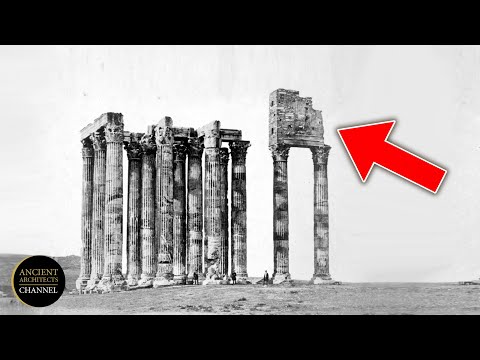 Who Lived on Top of the Temple of Olympian Zeus Pillars in Greece? | Ancient Architects