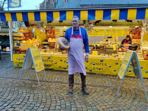 Kaasboer Albert Pomper neemt afscheid van markten in Achterhoek