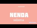 Macvoice- Nenda -(Lyrics video)