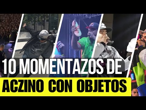 10 veces que ACZINO hizo MAGIA con OBJETOS