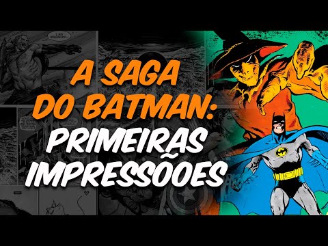 A SAGA DO BATMAN: 1 VOLUME COM DIREITO A HQ DO ALAN MOORE