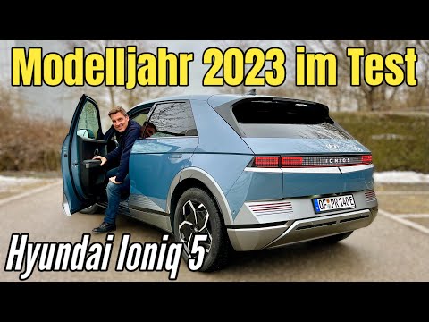 Hyundai Ioniq 5 Modelljahr 2023 im Winter-Test. Was bringt das Update? Laden | Autobahn | Review