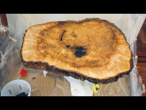  Natural Burn Wood Table Resin Black Epoxy Table Epoxy