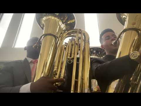 ENSAIO CABREUVA 26/02/23 HINO 394 NAS MORADAS DO SENHOR MAIS DE 75 TUBAS 🔥💥