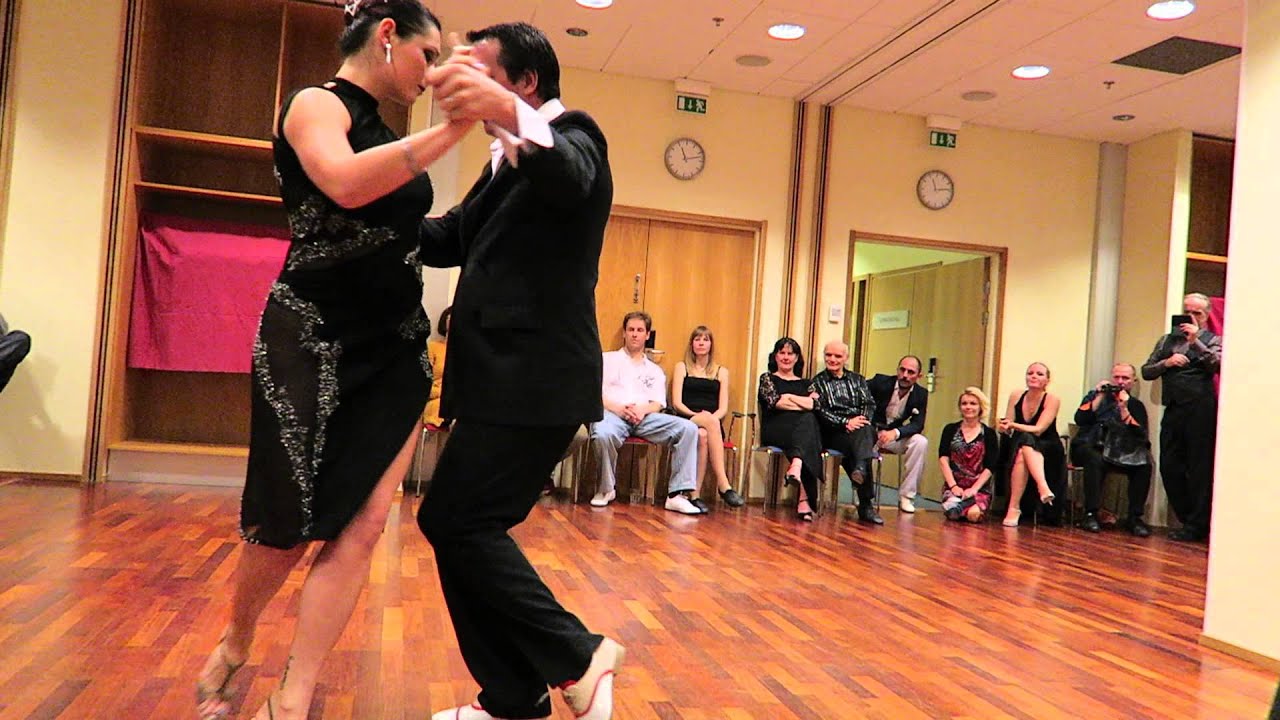 Jose Vazquez y Anna Yarigo at Oulu Tango Festival 2015