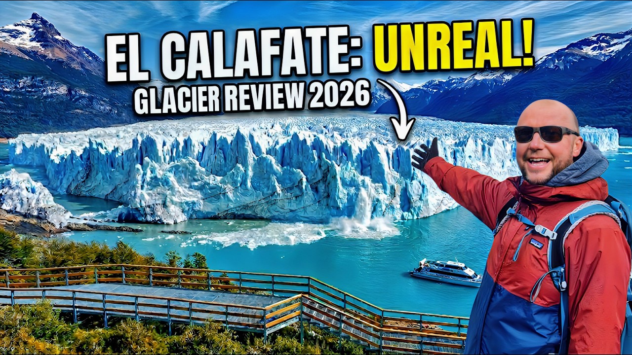 perito moreno glacier tour video
