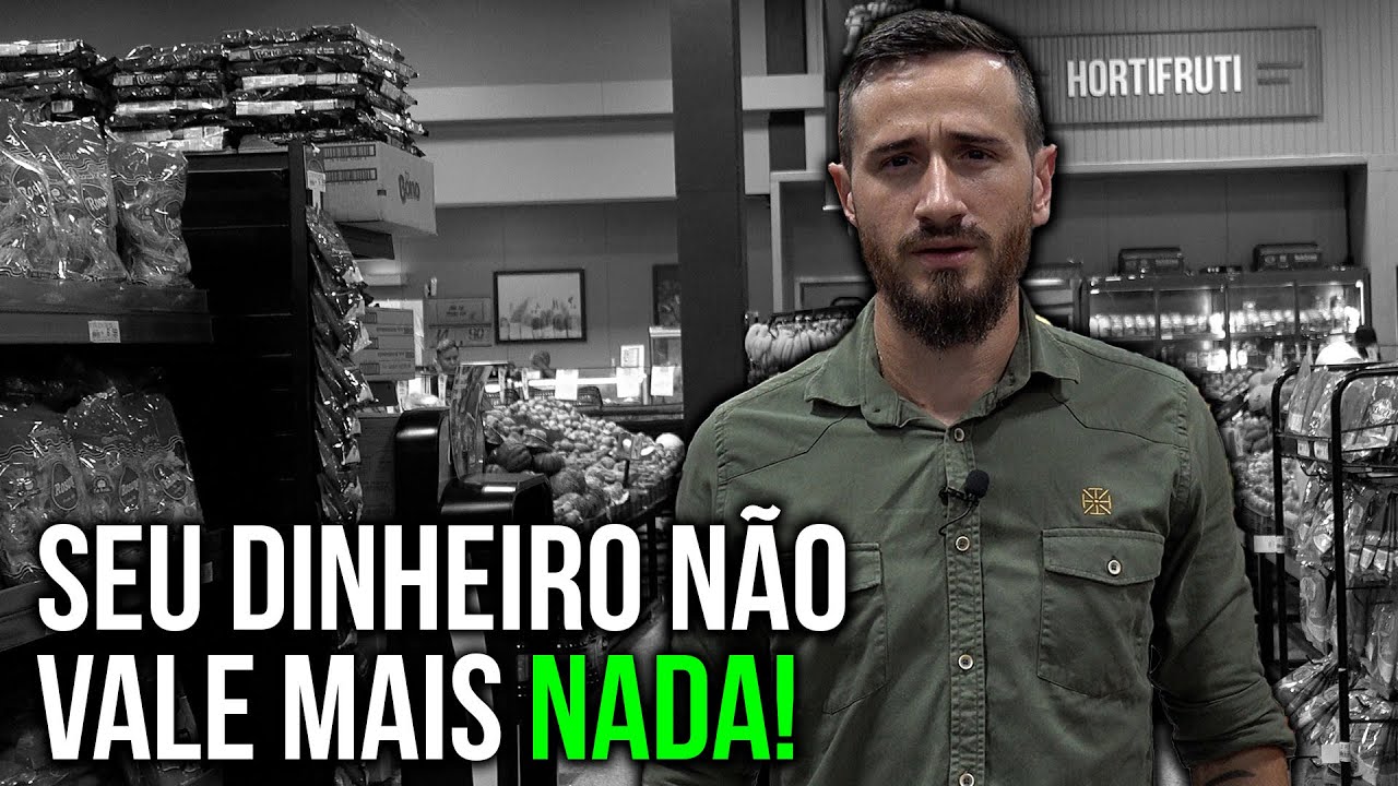 Montar um estoque de comida com 100 reais? Tarde demais...
