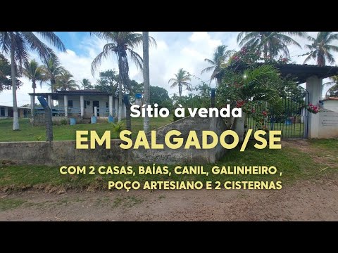 ÓTIMA PROPRIEDADE RURAL EM SALGADO/SE | 15 TAREFAS (45.375 M²)