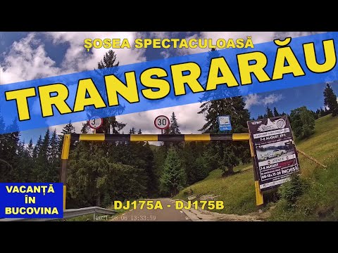 TransRARAU Bucovina traseu Chiril -  Pojorata DJ 175A - DJ 175B imagini video / Highroad Romania