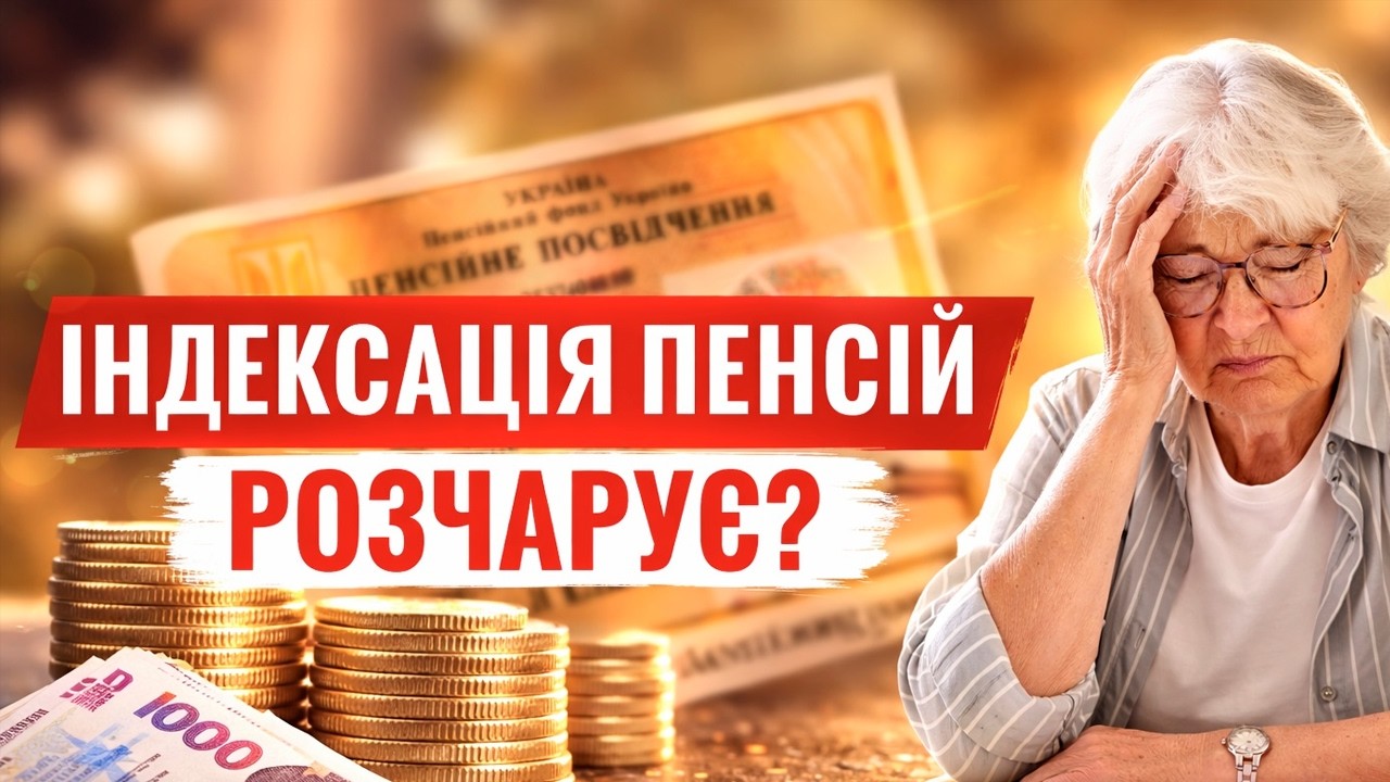ПЕНСІЇ НЕ ВИСТАЧИТЬ? ВСЕ про ІНДЕКСАЦІЮ 2026 та ПЕНСІЙНУ РЕФОРМУ