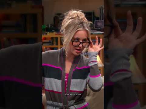 Penny and Leonard - molecules #tbbt #funnyvideos #shortsfeed #love #baby #tvd