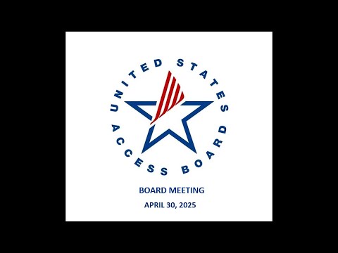 Access Board Meeting - April 30th 2025