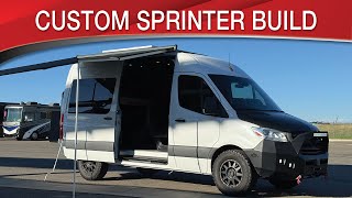 A preview image of the linked video showcasing 2019 Mercedes Benz Sprinter Customer Build