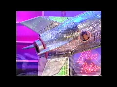 Mike Badger On 'Blue Peter' 1999