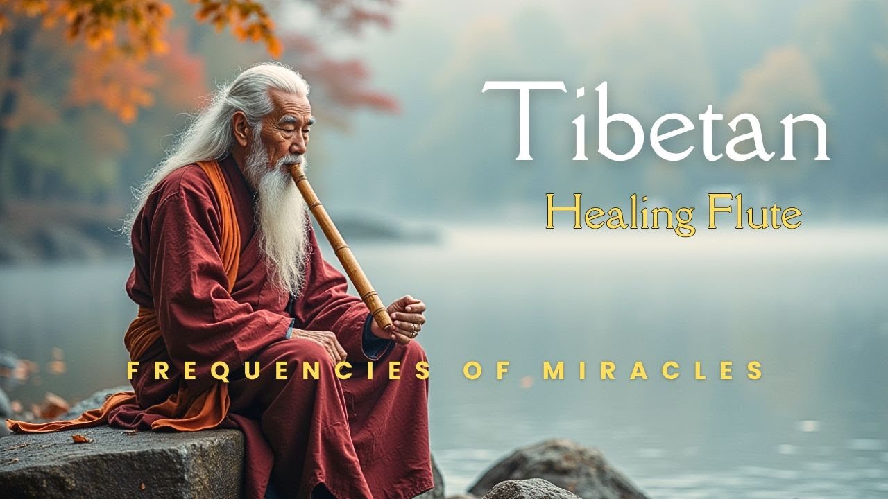 🌿432 HZ Tibetan Healing Flute Calms your Soul in JUST 5 Minutes • Releasing Negative Energy