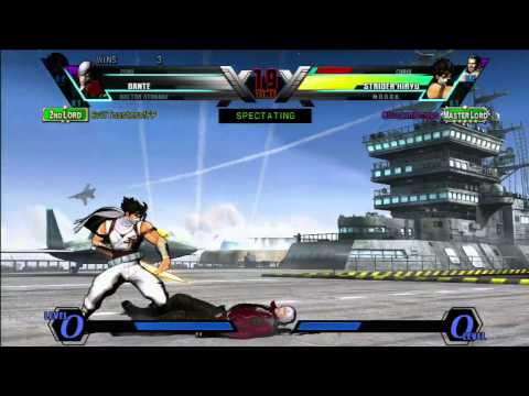 Evil_Toaster(Zero/Strange/Dante) Vs QuantumOmega(Chris/Modok/Strider) FT5 Online UMVC3 set