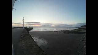 whitehaven harbour at sunset