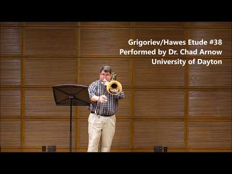OMEA All-State Etude - Bass Trombone. Grigoriev/Hawes #38