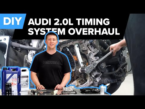 Audi Timing Chain & Timing System Replacement DIY (Audi 2.0T CAEB, CPMA, CPMB, CHJA Engines)