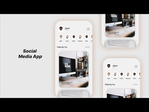 Social Media App • SwiftUI 3.0