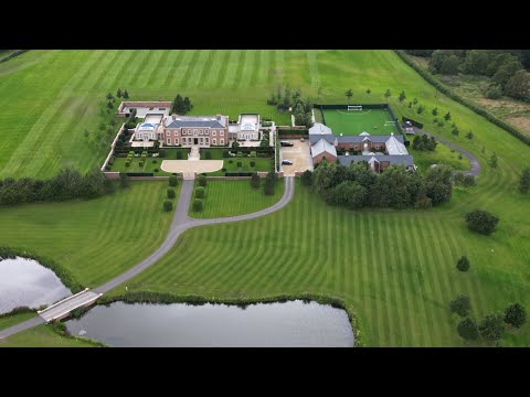 Wayne Rooney`s £20million Cheshire Mansion complete and lived in.