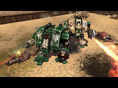 Dark Angels vs Word Bearers - Astartes Mod - Warhammer 40K Dawn Of War 2 Retribution