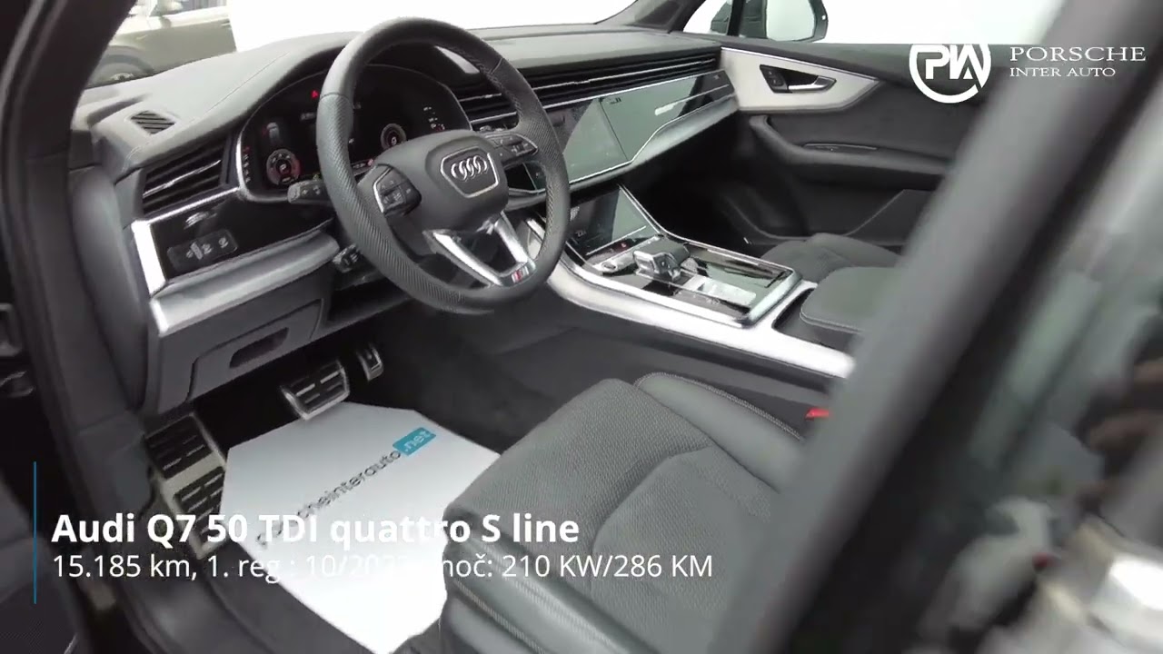 Audi Q7 50 TDI quattro S line - SLOVENSKO VOZILO