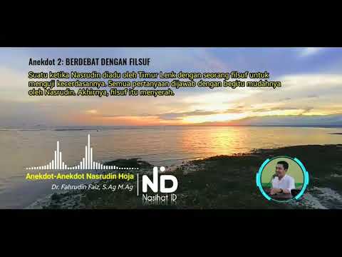 anekdot-anekdot nasrudin hoja