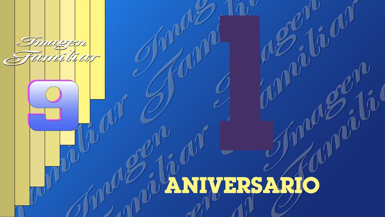 Identificación XHOAH-TV Canal 9 Torreon - Primer aniversario 1991