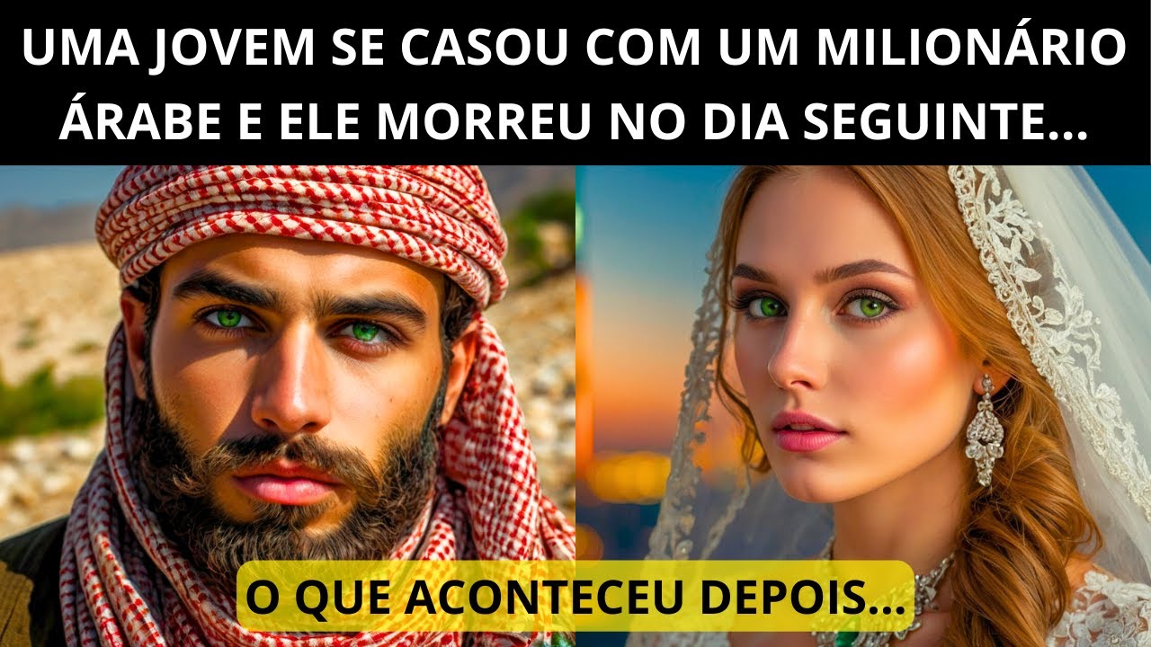 SE CASOU COM UM MILIONÁRIO ÁRABE E ELE MORREU NO DIA SEGUINTE... O QUE ACONTECEU DEPOIS...