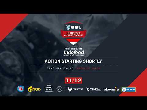 ESL Indonesia Championship – AOV : Matchday #5 (GGWP ID vs XCN; EVOS vs BIGETRON)