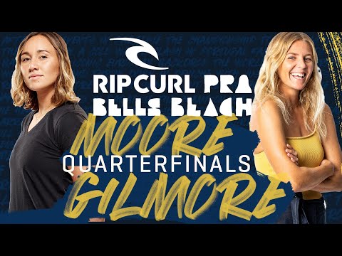 Carissa Moore vs Stephanie Gilmore | Rip Curl Pro Bells Beach - Quarterfinals Heat Replay