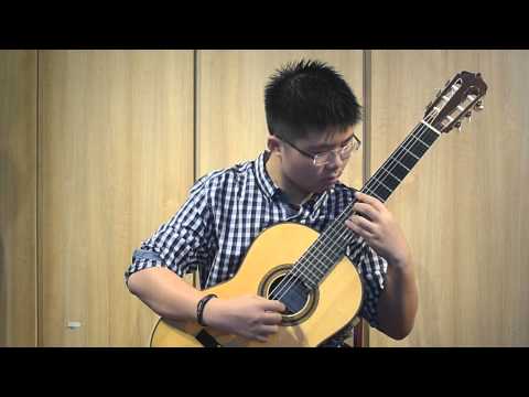 Piazzolla - La Muerte Del Angel (tango) on classical guitar