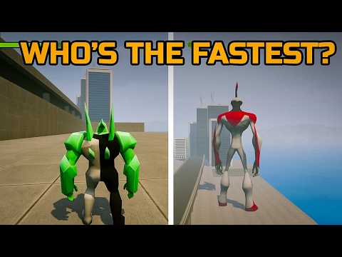 Every Classic Ben 10 Alien Speed Race in Ben 10 Game Who’s the Fastest? Galvan v0.17.7 Fan Game
