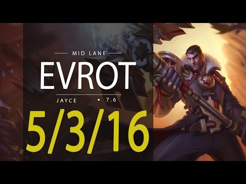 LOL ProTV - Evrot -  JAYCE MID vs TALON (27/03/2017)