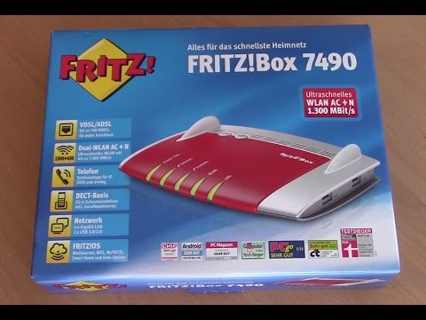 Fritzbox 7490 Edition o2 DSL installieren