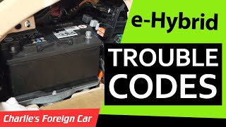 Porsche e-Hybrid Trouble Codes