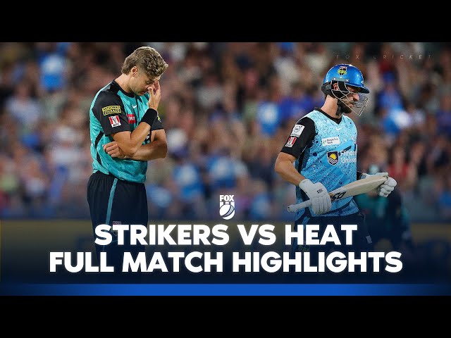 Adelaide Strikers vs. Brisbane Heat –  Full Match Highlights | 11/01/25 | BBL | Fox Cricket