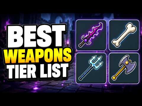BEST WEAPONS TIER LIST in SOULS CROSSOVER X Roblox