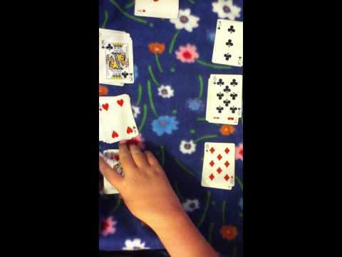 Mathematical  magic card trick